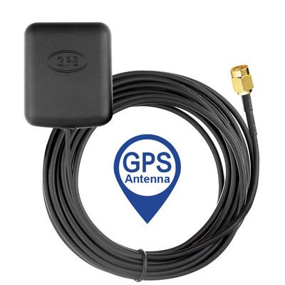 Waterproof Active gnss gps car navigation antennas PCB 1575.42Mhz SMA Connectors RG174 Wire car gps antenna