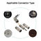 FM Radio Antenna Ancable Indoor FM Telescopic Antenna F Type Male Plug Connector with Adapter for Radio AV Stereo Receiv