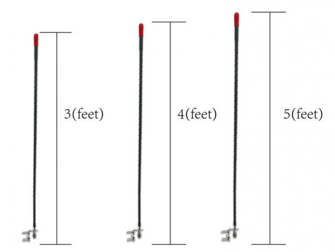 5 Inch Long Range Spring Base Car Cb Radio Antenna 01dBi Durable