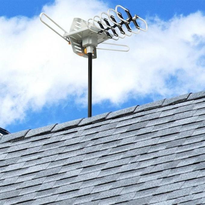 Motorized Yagi UHF Amplified Digital HDTV Antenna With 360 Degree Rotation 3