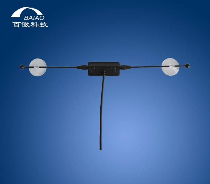 Telescopic 5 - 28dBi Car TV WiFi Antenna With Sucking Disc 6