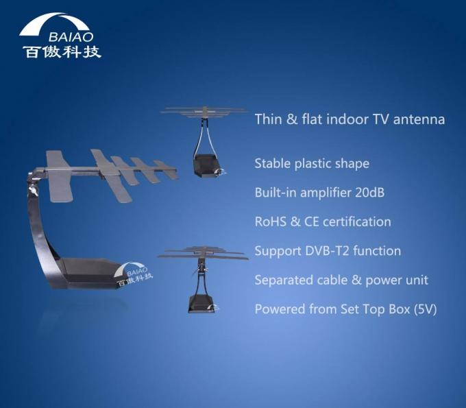 Yagi Outdoor 1080P ATSC / DVB-T / DVB-T2 ISDB-T Digital TV Antenna 1