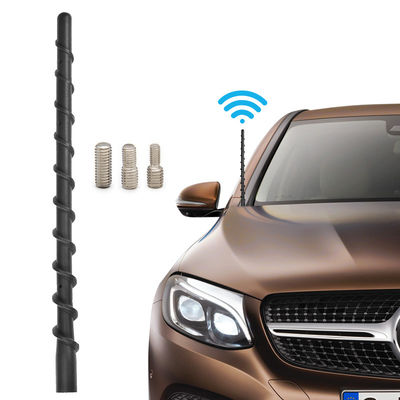 For GM Wash Proof Short Replacement Antenna Spiral Direct Flexible Rubber Antenna with Optimized FM/AM Radio Reception