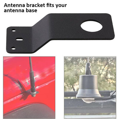 Heavy Duty Stainless Steel CB Radio Antenna Mount Holder Bracket Car Tailgate Accessory