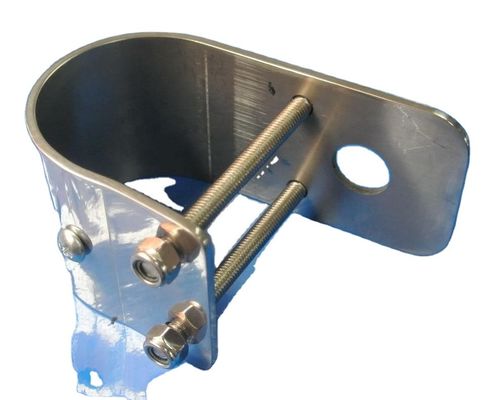 Custom Stainless Steel U / Z Type Antenna Mounting Bracket Holder