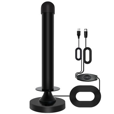 UHF 470 - 862MHz 100 Miles Digital TV Antenna With Magnetic Base