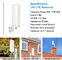 High gain 698 to 2700MHz Broadband Barrel Omni OEM 4G 5G Antenna Outdoor Antenna for Mobile Signal Booster