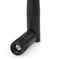 Dual band wifi antenna 2.4GHz 5.8GHz rubber wireless communication antennas with right angle 3dBi SMA male antenna