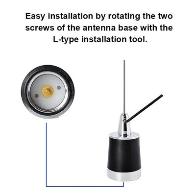 NMO Dual Band Antenna 144MHz VHF and 430MHz UHF Two Way Antenna Mobile Radios aerial Car mobile radio antenna