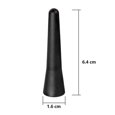 2.5 inch Rubber Car Antenna FM 87.5-108MHZ AM 520-1620mhz Universal Vehicle Roof Mount Short Antennas Waterproof