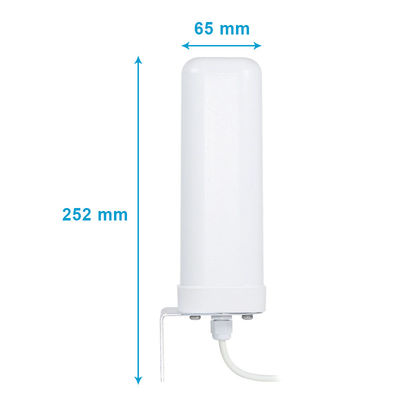 Waterproof  4g 5g outdoor antenna 698-3800Mhz wide band frequency High Gain High Gain 4g 5g omni antenna