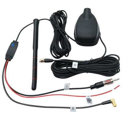 High Gain 20dB GPS Vehicle Antenna FM AM DAB Radio Amplifier Car Combination Antenna Suitable for Most Vehicles