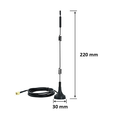 WiFi 2.4GHz 5GHz 5.8GHz  Magnetic Base  Antenna for Wireless Video Security Camera Surveillance Recorder