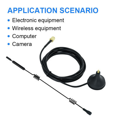 WiFi 2.4GHz 5GHz 5.8GHz  Magnetic Base  Antenna for Wireless Video Security Camera Surveillance Recorder
