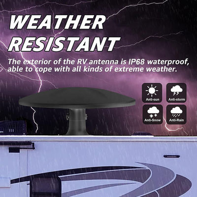 Smart TV aerial 360 reception signal for Camping, Digital Campervan Motorhome Truck travel antenna tv RV HDTV Antenna