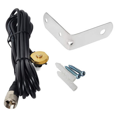 uhf VHF universal Car antenna signal G58 Coax Cable NMO Antenna and NMO Mount for Truck Car Mobile Radio Transceiver