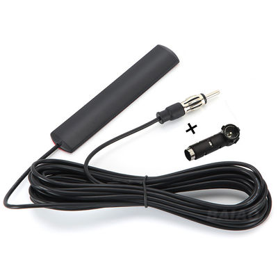 DIN Plug Adhesive Patch Automobile Car hidden AM FM Radio Antenna for Vehicle Truck Stereo Receiver Head Unit