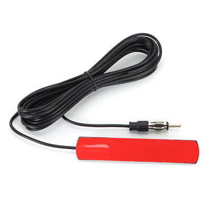 DIN Plug Adhesive Patch Automobile Car hidden AM FM Radio Antenna for Vehicle Truck Stereo Receiver Head Unit