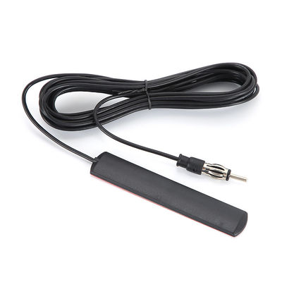 DIN Plug Adhesive Patch Automobile Car hidden AM FM Radio Antenna for Vehicle Truck Stereo Receiver Head Unit