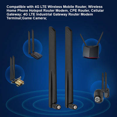 High-gain 12dbi 5g antenna sma Bendable 600-6000Mhz transmit stable signals Omni 5G Antenna for Wireless Mobile Router