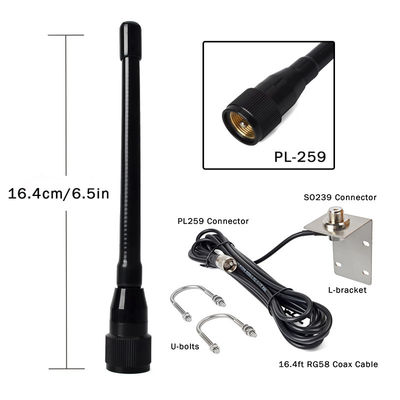 Stubby VHF Marine Antenna Aerial 156-163Mhz Walkie-talkie Antennas  for Boat Pontoon Sailboat Yacht Marine Radios