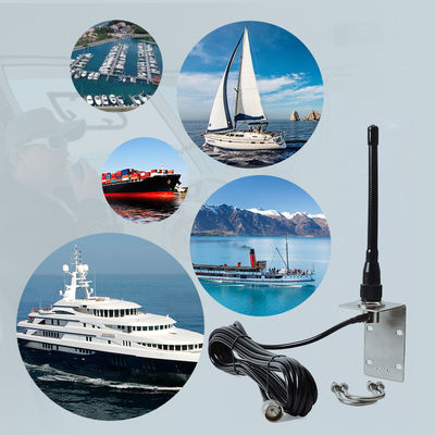 Stubby VHF Marine Antenna Aerial 156-163Mhz Walkie-talkie Antennas  for Boat Pontoon Sailboat Yacht Marine Radios