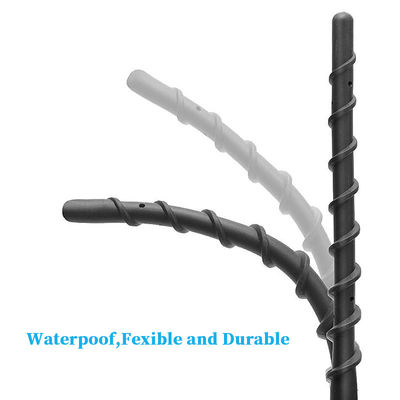 For GM Wash Proof Short Replacement Antenna Spiral Direct Flexible Rubber Antenna with Optimized FM/AM Radio Reception