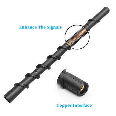 For GM Wash Proof Short Replacement Antenna Spiral Direct Flexible Rubber Antenna with Optimized FM/AM Radio Reception