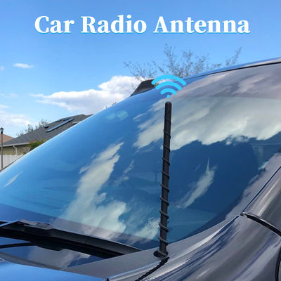 For GM Wash Proof Short Replacement Antenna Spiral Direct Flexible Rubber Antenna with Optimized FM/AM Radio Reception