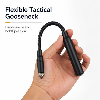 Tactical Boomerang Antenna, Dual Band 144/430MHz Portable Ham Radio Antenna with Optional SMA Interface