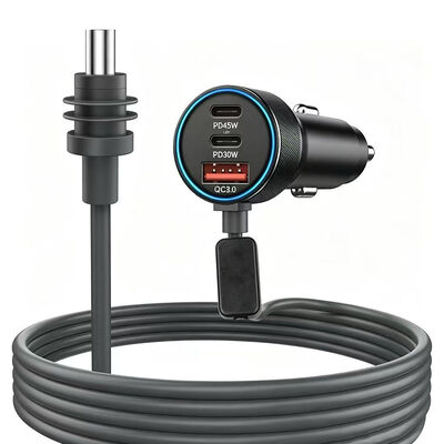 12V-24V Starlink Mini Car Adapter Waterproof DC Power Cord DC Male to Cig Lighter Plug and Play Car Charger Cable