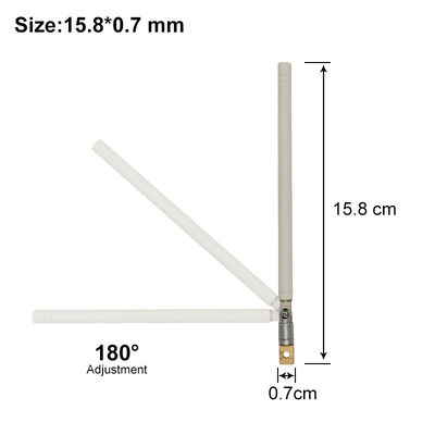 426MHz Omni-directional Glue Stick Antenna Adjustable 50 Ohm Rod Aerial for Smart Home Security Alarm IoT Equipment
