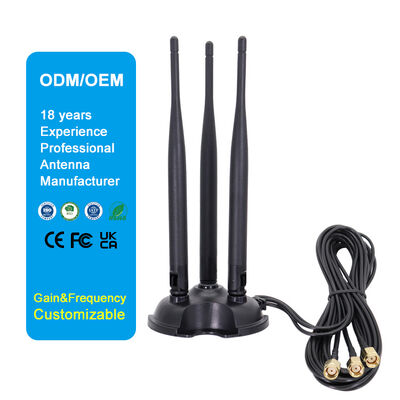 2.4G 5.8G Dual Band Omni High Gain WiFi Antenna, 8dBi Omni Antenna for WiFi Router and Wireless Network Card
