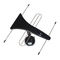 470-862MHz New High Gain HD VHF UHF  DTV Aerial Clear Indoor TV Digital Antenna
