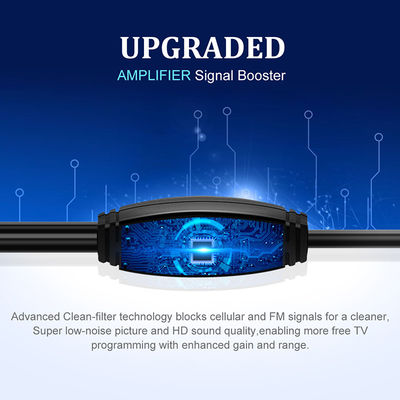 2.4GHz &amp; 5GHz Digital HDTV Indoor Booster Amplifier Signal Magnetic Truck TV Digital Antenna