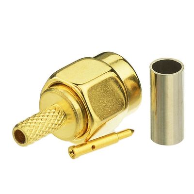 WiFi Antenna Accessories 1P Sma Male Antenna Connector For RG316 RG174 Cable