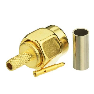 WiFi Antenna Accessories 1P Sma Male Antenna Connector For RG316 RG174 Cable