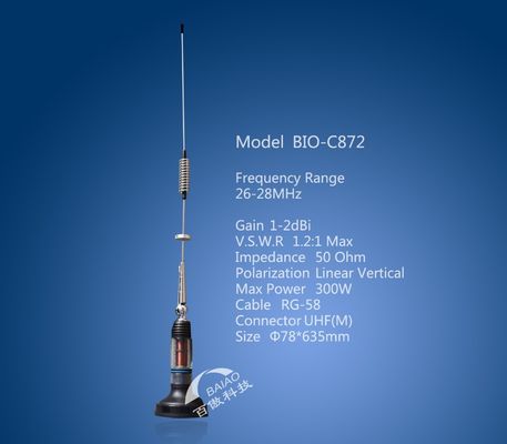 26 - 28MHz Radio Long Range Car / Truck CB Antenna