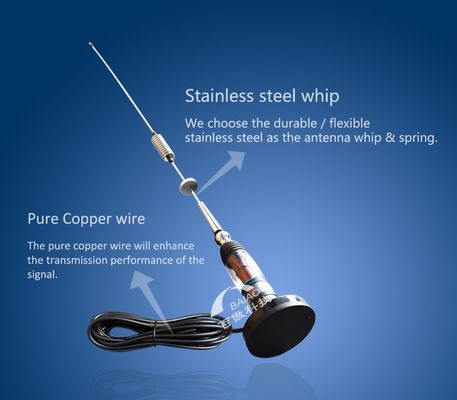 26 - 28MHz Radio Long Range Car / Truck CB Antenna