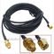 RG58 Tv Antenna Connector Cable With UHF Connectors RG-58 Cable