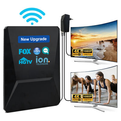 New Upgrade Smart HDTV Antenna Digital HD 4K 1080P Amplified 30dbi Long Range UHF Free Channel Outdoor Plastic Aerial